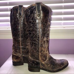 Frye & Co | Women’s Tall Distressed Leather Boots